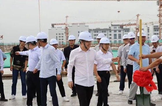 兰钧GT工厂主体封顶